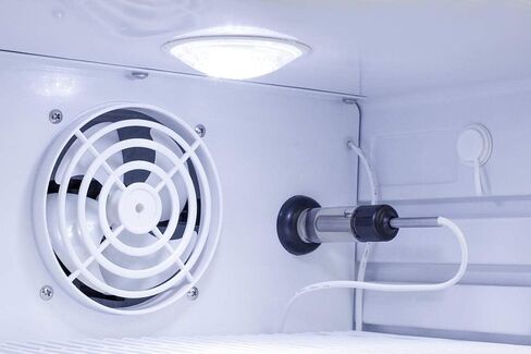 Summit Appliance ARG1PV Pharma-Vac Performance Series 1 Cu.Ft. Countertop Compact Vaccine Commercial All-refrigerator with Glass Door, Automatic Defrost, Digital Thermostat and White Cabinet in Kuwait