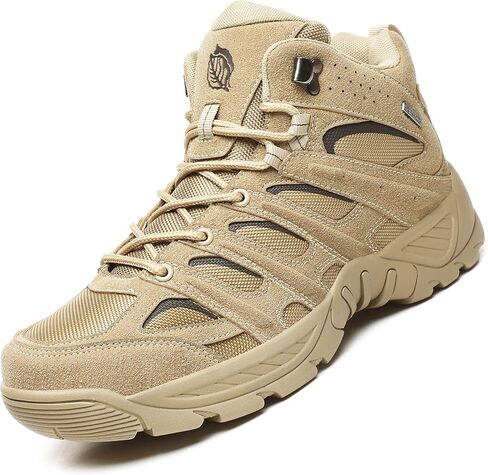 derlychug Men's Hiking Boots Military Tactical Combat Lightweight Outdoor Boots in Saudi Arabia