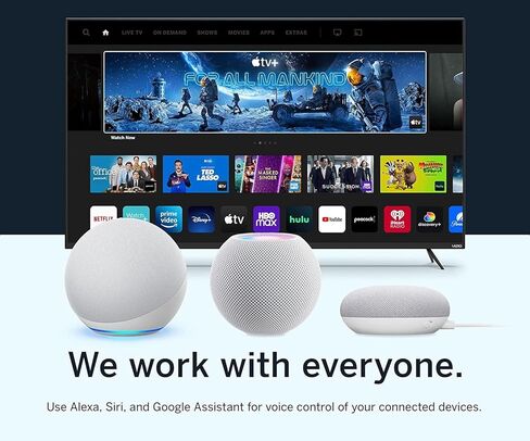 VIZO 32-inch D-Series Full HD 1080p Smart TV with Apple AirPlay and Smartcast, Alexa Compatibility, 2021 Model - D32f4-J01 (Renewed) in Kuwait