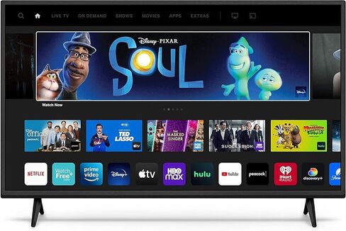 VIZO 32-inch D-Series Full HD 1080p Smart TV with Apple AirPlay and Smartcast, Alexa Compatibility, 2021 Model - D32f4-J01 (Renewed) in Kuwait