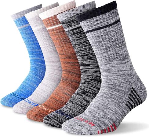 FEIDEER Men's Hiking Walking Socks, Multi-Pack Wicking Cushioned Outdoor Recreation Hiking Socks in Saudi Arabia