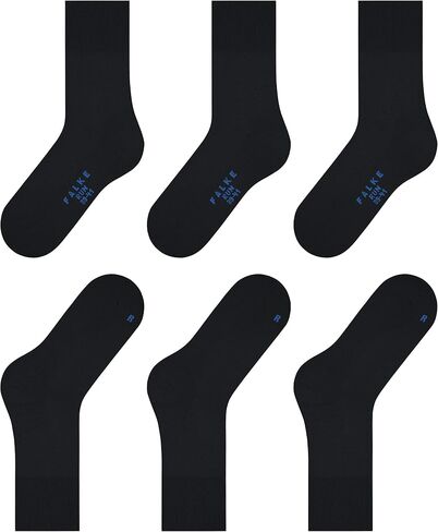 FALKE Unisex-Adult Run 3-Pack Socks, Cotton, More Colors, 3 Pairs in Saudi Arabia
