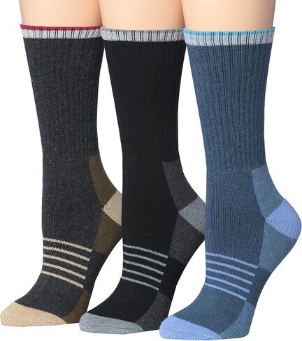 Ronnox Wool Blend Trekking Hiking Outdoor Sports Performance Cushioned Crew Socks, For Men & Women 3 Pairs in Saudi Arabia