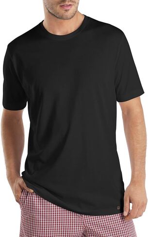 HANRO Men's Night and Day Short Sleeve Crew Neck Shirt in Saudi Arabia