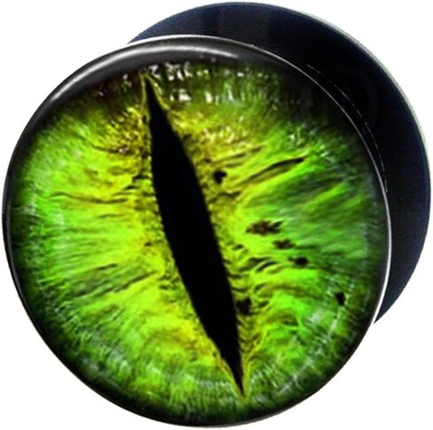 MoDTanOiz (5 Pairs or 1 Pair) 2g (6mm) to 1 3/16 (30mm) Acrylic Logo Internally Threaded Screw fit Flesh Tunnels in Saudi Arabia