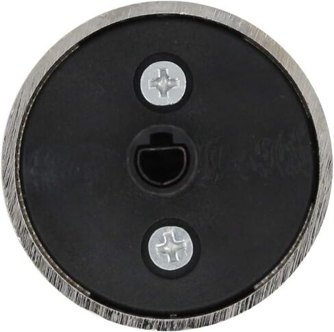 2 Pack Replacement Control Knob Assembly WB03K10265 Stainless Steel for General Electric CGS980SEM1SS Gas Range in Saudi Arabia