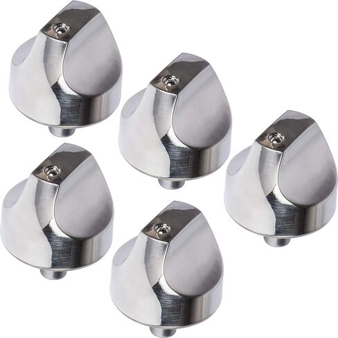 WB03X32194 Cooktop Burner Knob Kit Premium Replacement Part by Canamax - Compatible with GE Stove/Range - Replaces AP6837585, WB03T10320, WB03T10329, WB03X25889 - Pack of 5 in Saudi Arabia