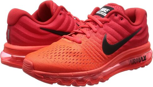 NIKE Men's Air Max 2017, Bright Crimson/Black, 8 M US in Saudi Arabia