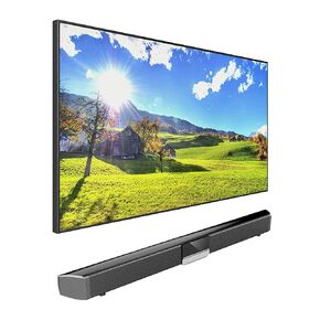 KUVAVISION True 1500 Nits 49 Inch 4K UHD HDR Full Shade Sun Readable Smart Outdoor TV with HDMI, USB, WiFi, 40W Sound Bar and Wall Mount, Black in Saudi Arabia