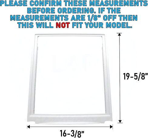 UPGRADED Lifetime Appliance 240599301 Upper Crisper Pan Cover Compatible with Frigidaire Refrigerator in Saudi Arabia
