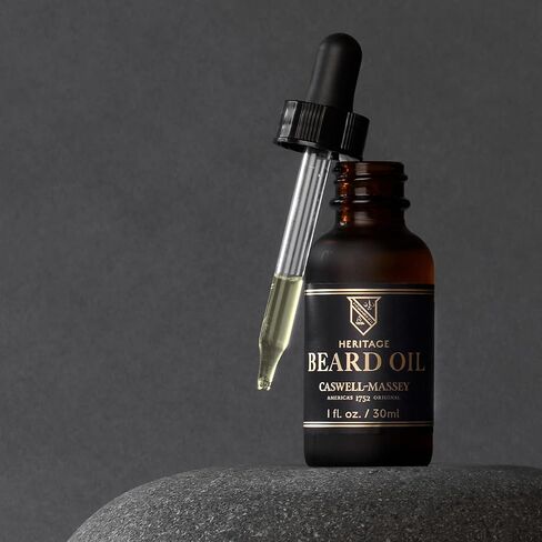 Caswell-Massey Heritage Face and Beard Oil, Fights Irritation and Restores Moisture (1oz) in Saudi Arabia