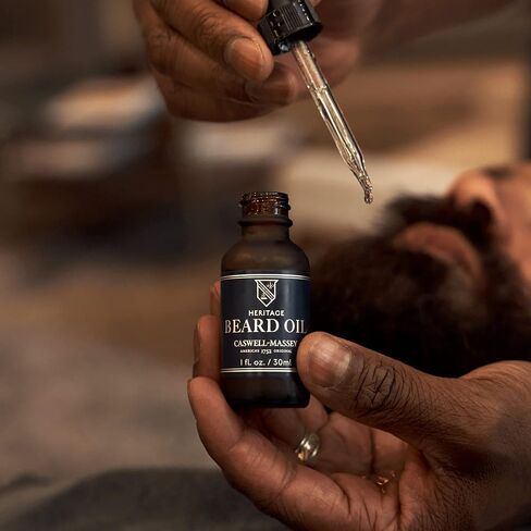 Caswell-Massey Heritage Face and Beard Oil, Fights Irritation and Restores Moisture (1oz) in Saudi Arabia