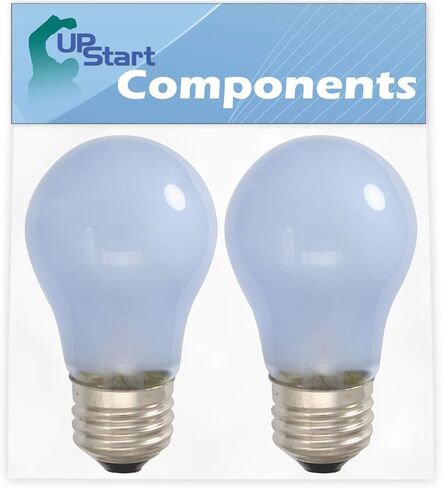 2-Pack 241555401 Refrigerator Light Bulb Replacement for Frigidaire FFTR1821TW0 Refrigerator - Compatible with Frigidaire 241555401 Light Bulb in Saudi Arabia