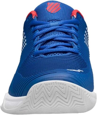 K-Swiss Men's Hypercourt Express 2 Tennis Shoe, Classic Blue/White/Berry Red, 12 M in Saudi Arabia