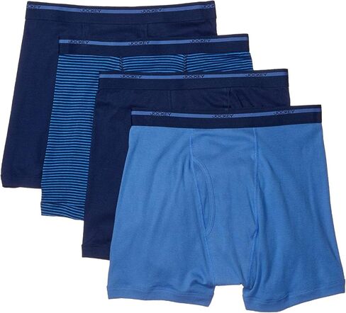 Jockey Classic Staynew Bonus Pack Full-Rise Boxer Brief (3-Pack + 1 Free) in Saudi Arabia