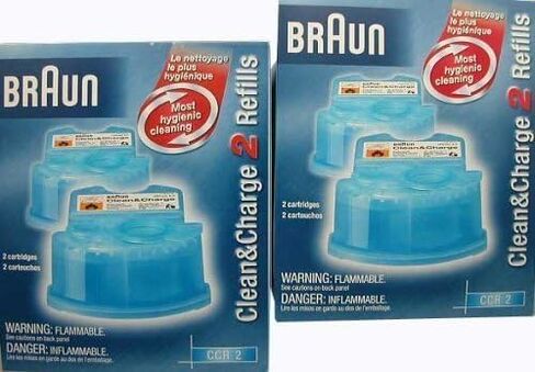 Braun Clean&Renew Cart Shaver Refills - 2 ct - 2 pk in Kuwait