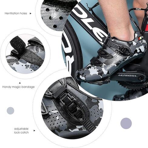 Santic Cycling Shoes Road Bike Shoes Indoor Riding Outdoor Cycling Shoes Riding Shoes for Men and Women in Saudi Arabia