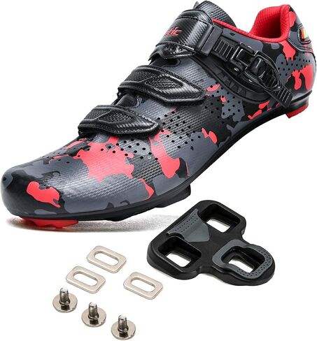 Santic Cycling Shoes Road Bike Shoes Indoor Riding Outdoor Cycling Shoes Riding Shoes for Men and Women in Saudi Arabia
