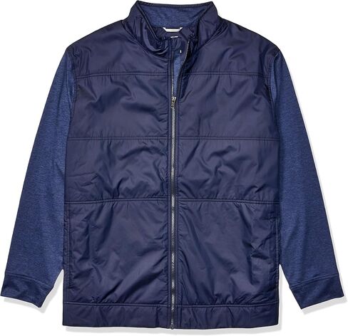 Cutter & Buck Men's Moisture Wicking Drytec Heathered Stealth Full Zip Jacket in Saudi Arabia