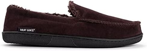 MUK LUKS Men's Faux Suede Moccasins Slipper in Saudi Arabia