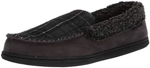 Dearfoams Men's Eli Microsuede Moccasin Slipper in Saudi Arabia