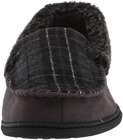 Dearfoams Men's Eli Microsuede Moccasin Slipper in Saudi Arabia