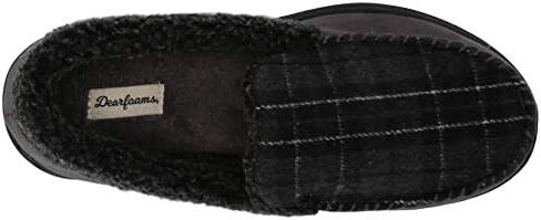 Dearfoams Men's Eli Microsuede Moccasin Slipper in Saudi Arabia
