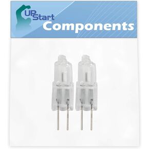 2-Pack SB02300891 Light Bulb Replacement for Broan Range Hoods - Compatible with Broan PM500SS, 619004EX, 613004, 637004, E5490SS, 614804, 637004EX, RM52000, 61000, 614804EX in Kuwait