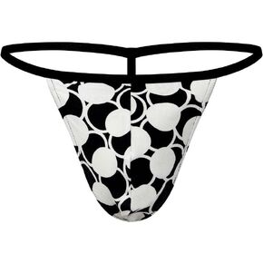 Kiniki Men's Cotton Printed G-String Underwear in Saudi Arabia