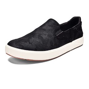 OLUKAI Lae'ahi Pa'i Men's Slip On Sneakers, Lightweight Barefoot Feel & Breathable All-Weather Shoes, Drop-in Heel & Comfort Fit