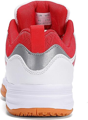 Feekwys Court Tennis Shoes for Men Pickleball with Arch Support Badminton Indoor Court Training Shoe Racketball Squash Volleyball Sneaker Shoes in Saudi Arabia