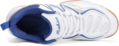 Feekwys Court Tennis Shoes for Men Pickleball with Arch Support Badminton Indoor Court Training Shoe Racketball Squash Volleyball Sneaker Shoes in Saudi Arabia