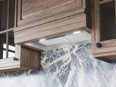 Zephyr AK8000CS 27" Essentials Power Collection Twister Stainless Steel Power Pack Insert - 400 CFM in Saudi Arabia