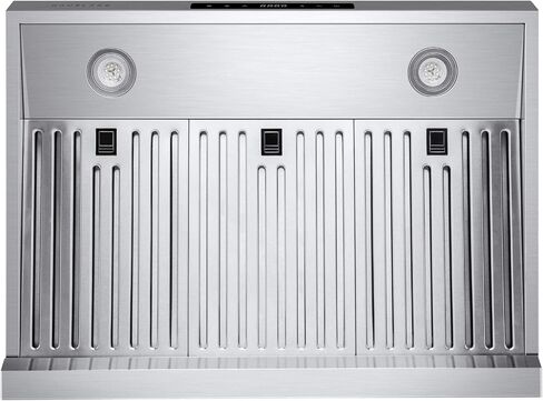 Hauslane | Chef Series 30" PS10 Under Cabinet Range Hood | PRO PERFORMANCE | Stainless Steel Electric Stove Ventilator | 3 Speed Exhaust Fan, Bright LED Lights & Delay Auto Shut-Off in Saudi Arabia