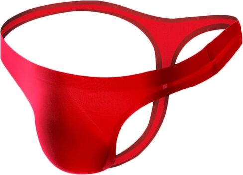 Seamless T-Back for Men's Bulge Ball Pouch G-String Sexy One Piece Thong String Bikini Low Rise Underwear in Saudi Arabia
