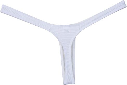 OROCOJUCO Men Pouch Thong Sexy Low Rise T-back Spandex Underwear Mini Jockstrap Tanga Panties in Kuwait