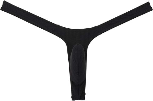 OROCOJUCO Men Pouch Thong Sexy Low Rise T-back Spandex Underwear Mini Jockstrap Tanga Panties in Kuwait