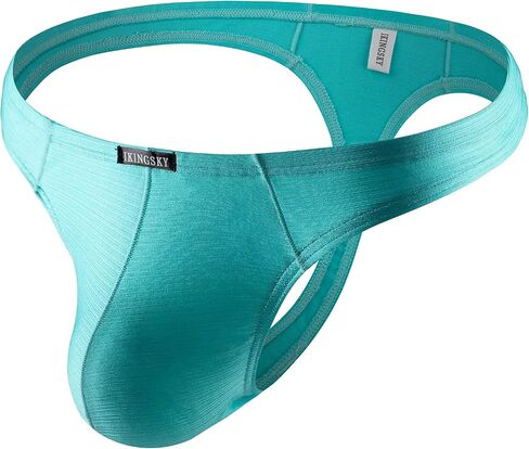IKINGSKY Men's High Stretch Bulge Thong Sexy T-back Underwear Sexy Sporty Under Panties for Men in Saudi Arabia