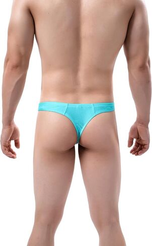 IKINGSKY Men's High Stretch Bulge Thong Sexy T-back Underwear Sexy Sporty Under Panties for Men in Saudi Arabia