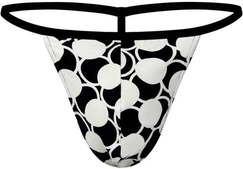 Kiniki Men's Cotton Printed G-String Underwear in Saudi Arabia
