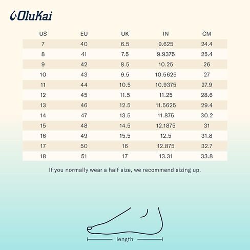 OluKai Hiapo Men's Beach Sandals, Full-Grain Leather Flip-Flop Slides, Compression Molded Footbed & Comfort Fit, Enhanced Grip Soles in Saudi Arabia