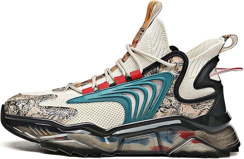 GSIGUL Men's Running Shoes Fashion Sneakers Breathable Mesh Athletic Workout Tennis Walking Shoes in Saudi Arabia