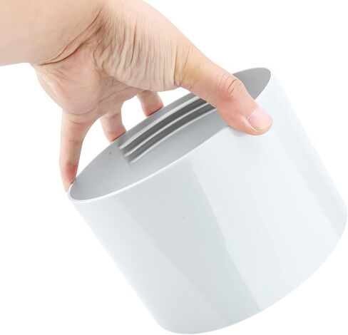 وصلة خرطوم مكيف الهواء Skyehomo، موصل خرطوم فتحة تهوية العادم 5.9 بوصة، وصلة توصيل خرطوم عادم مكيف الهواء المحمولة، تناسب الدعم في اتجاه عقارب الساعة/عكس اتجاه عقارب الساعة، أجزاء تمديد خيط (قطعتان) in Kuwait