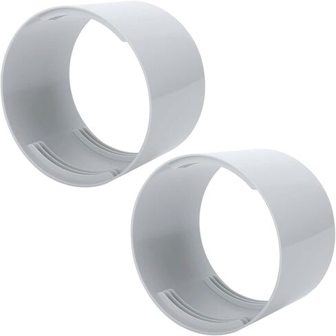 وصلة خرطوم مكيف الهواء Skyehomo، موصل خرطوم فتحة تهوية العادم 5.9 بوصة، وصلة توصيل خرطوم عادم مكيف الهواء المحمولة، تناسب الدعم في اتجاه عقارب الساعة/عكس اتجاه عقارب الساعة، أجزاء تمديد خيط (قطعتان) in Kuwait