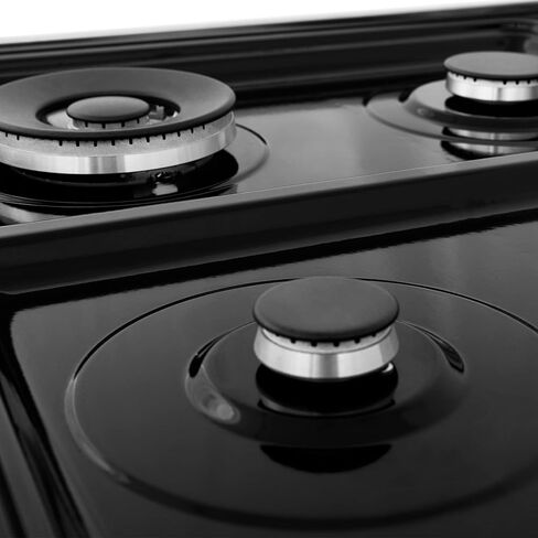 ZLINE 24" 2.8 cu. ft. Dual Fuel Range with Gas Stove and Electric Oven with Color Options (RA24) (Red Gloss) in Saudi Arabia