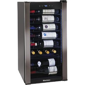 Wine Enthusiast VinoView 28-Bottle Wine Fridge â€“ Freestanding Refrigerator in Saudi Arabia