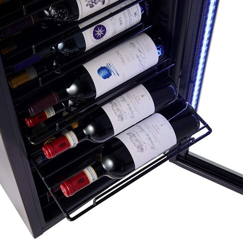 Wine Enthusiast VinoView 28-Bottle Wine Fridge â€“ Freestanding Refrigerator in Saudi Arabia