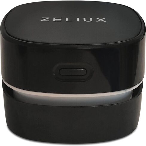 Zeliux VacGroom Grooming Vacuum Cleaner for Men - Portable USB Rechargeable Stubble Bathroom Sink Cleaner with Post-Trimming Beard Hair Suction in Saudi Arabia
