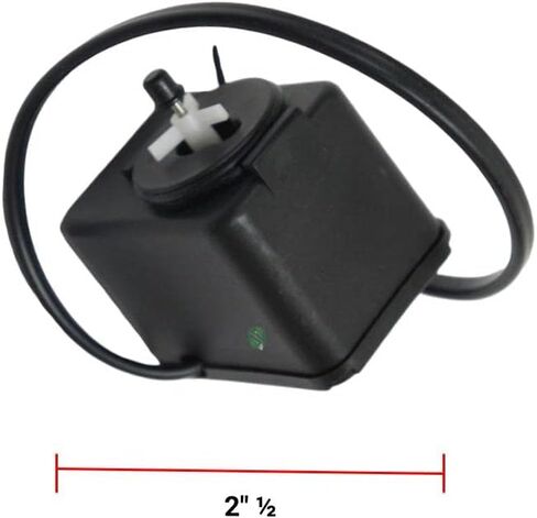 GLOB PRO SOLUTIONS W11566407 CKD2077 Ice Cube Maker Pump-Reservoir Drain 2" ½ Lentgh Approx. Replacement for and Compatible with Kenmore Whirlpool Jenn-Air KitchenAid Heavy Duty in Saudi Arabia