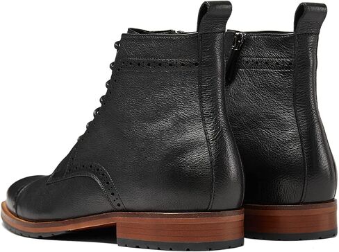 Dockorio Mens motorcycle boots genuine leather combat casual Dress work boots for men in Saudi Arabia